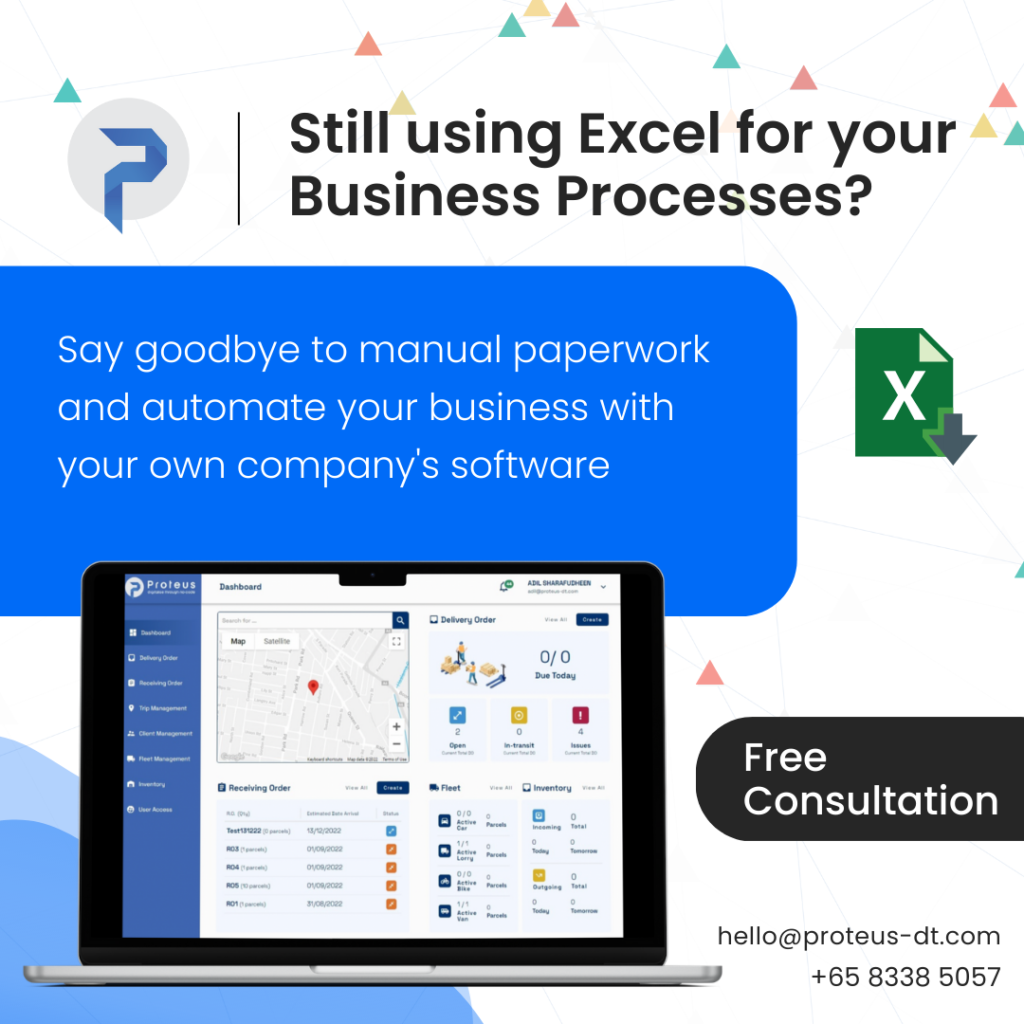 Proteus Excel Business Processes